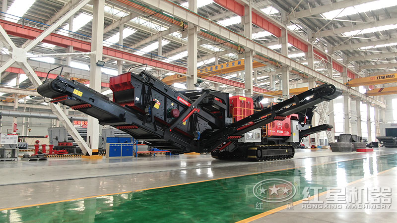 移動(dòng)焦炭破碎機(jī)，一站式作業(yè)