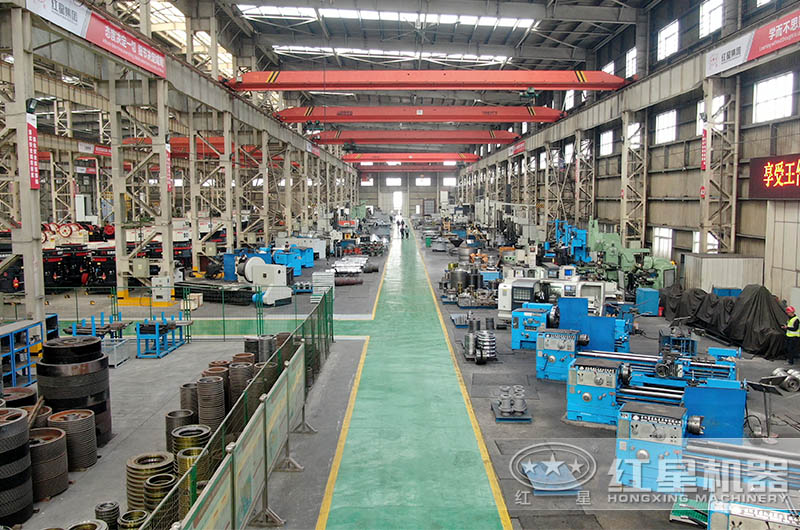 卵石制砂機生產(chǎn)車間