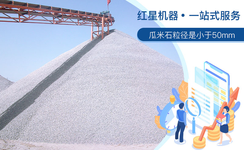 清洗后的瓜米石市場需求大，洗瓜米石設備現貨