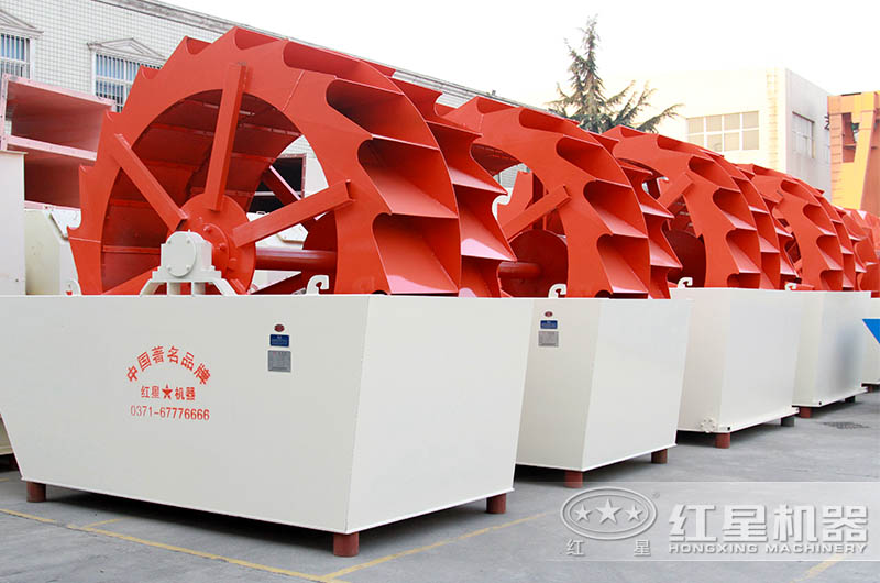 紅星洗砂機，細(xì)砂流失率低