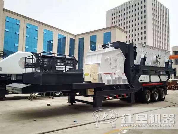 不同配置的移動(dòng)汽車(chē)載式打石子機(jī) 不同配置的移動(dòng)汽車(chē)載式打石子機(jī)