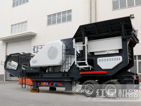 移動(dòng)車載式打石子機(jī)(搭載顎式破碎機(jī))