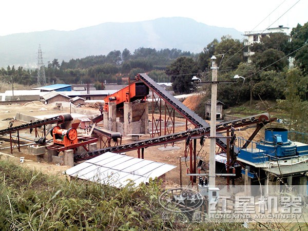 時(shí)產(chǎn)30立方打沙機(jī)現(xiàn)場 時(shí)產(chǎn)30立方打沙機(jī)現(xiàn)場