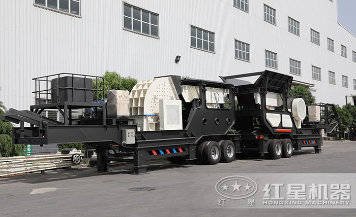 移動(dòng)、碎石兼顧二合一破碎機(jī)——移動(dòng)式重錘破