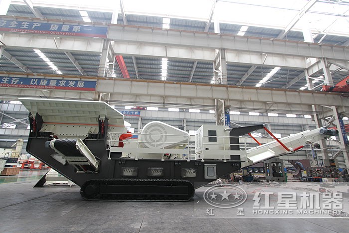 履帶式移動顎破破石機 履帶式移動顎破破石機