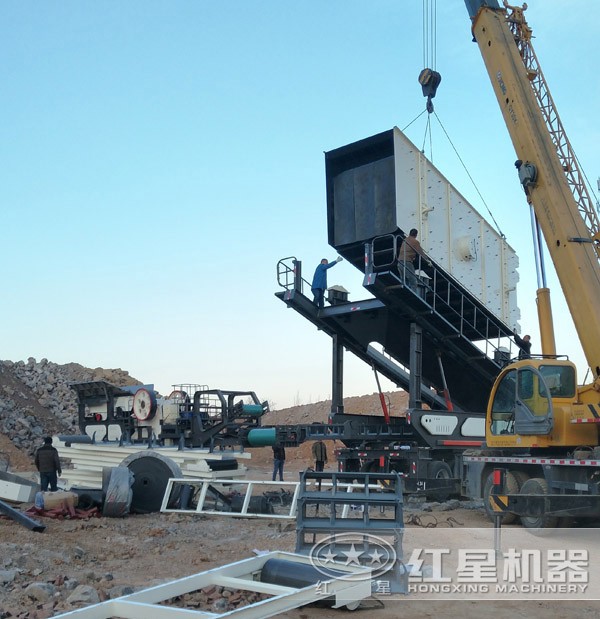 流動(dòng)粉碎機(jī)，貴州生產(chǎn)現(xiàn)場