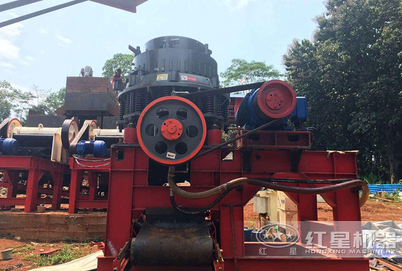 時(shí)產(chǎn)400噸的碎石機(jī)生產(chǎn)線(xiàn)