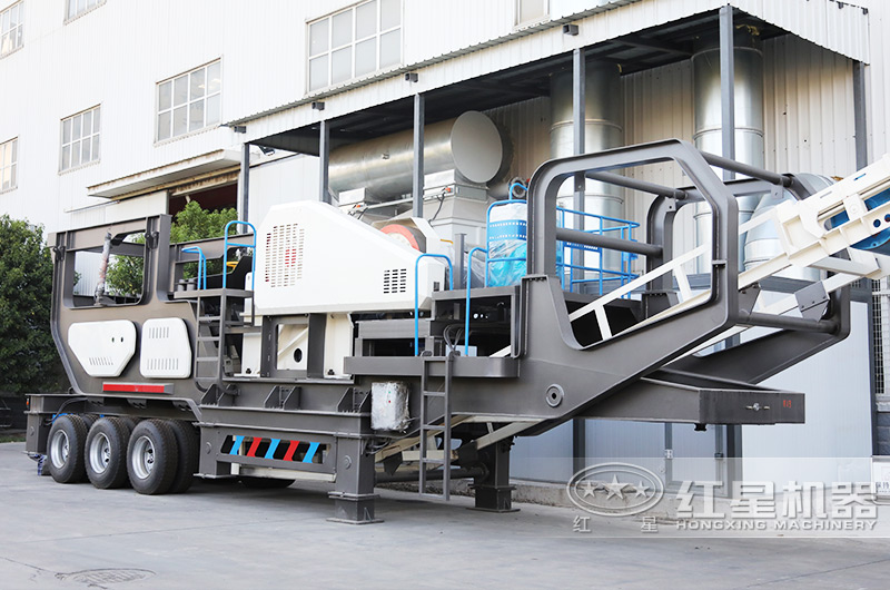 鄂破移動破碎機，粗碎力度強，產(chǎn)量高