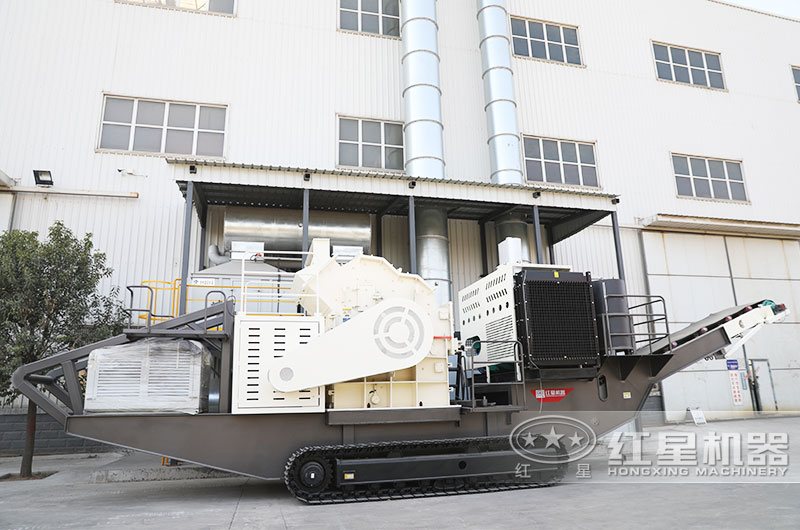 細(xì)碎履帶式移動(dòng)制沙機(jī)，一鍵操控更智能