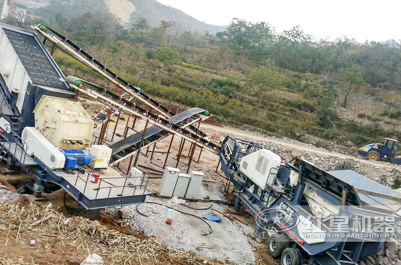 移動(dòng)碎石機(jī)一套多少錢(qián)？