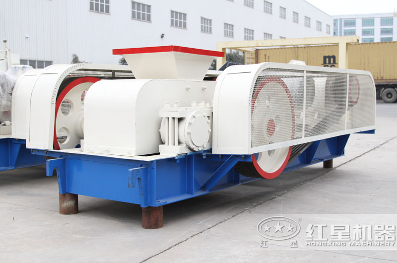 對(duì)輥式破碎機(jī)，運(yùn)行穩(wěn)定可靠