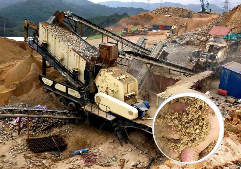 大型石頭與土分離機(jī)，智能方便