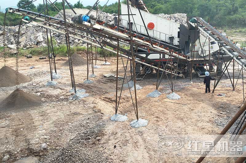 建筑垃圾處理現(xiàn)場(chǎng)實(shí)拍